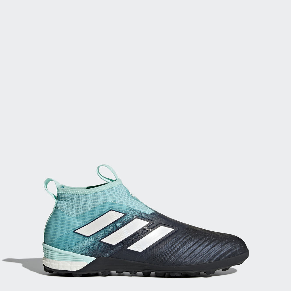 Adidas Ace Tango 17+ Purecontrol Turf - ποδοσφαιρικα παπουτσια ανδρικα - Ανοιχτο Τυρκουάζ/Ασπρα,Μέγε